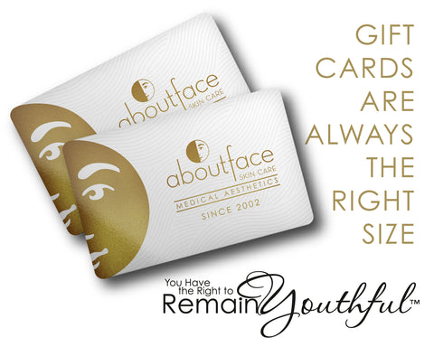 About Face Skin Care Gift Card