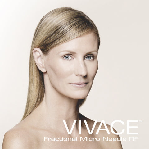 The NEW Vivace Fractional Needle RF (SERIES OF 3 Face/Neck/Décolletage Treatment)
